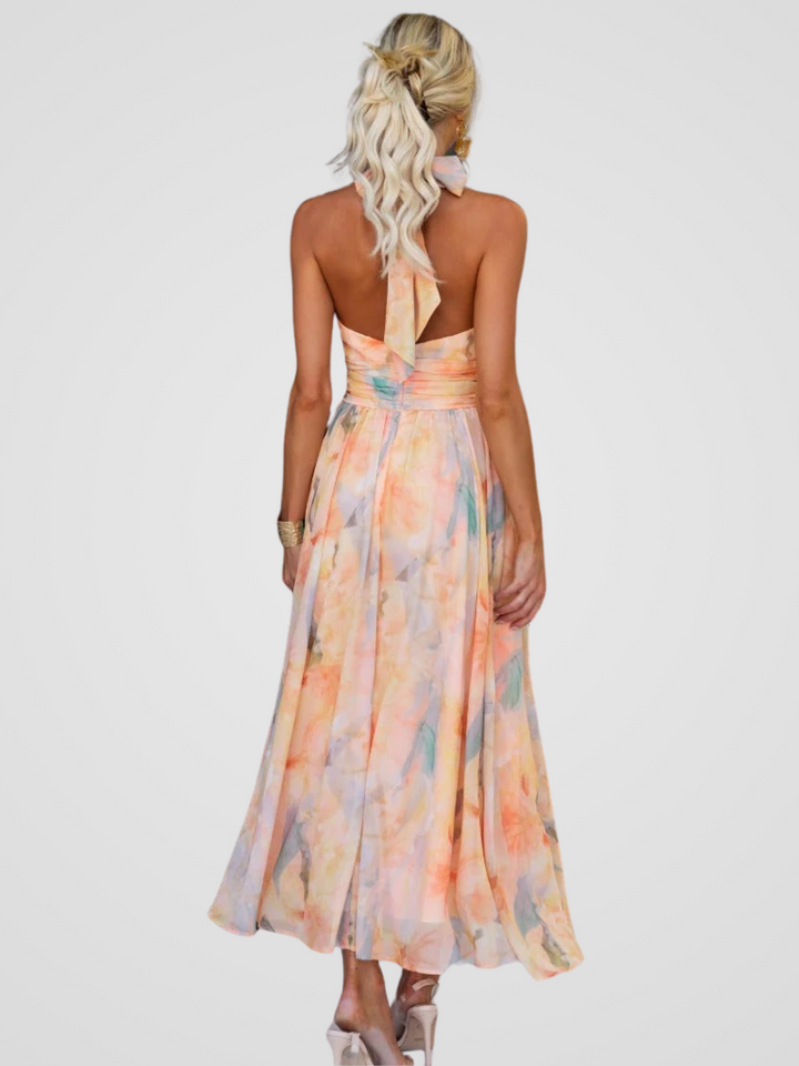 Leana | Rochie Midi cu Flori