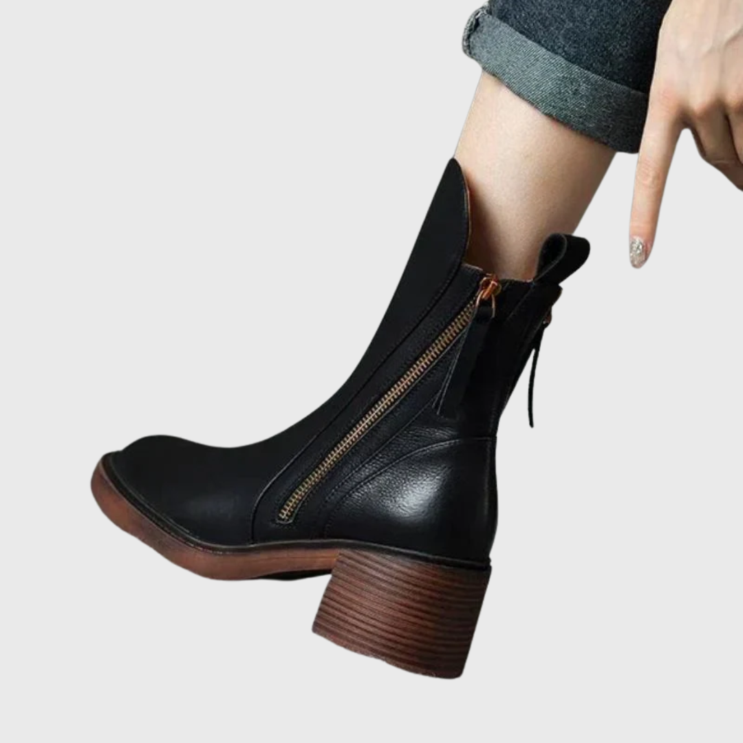 Ramona | Botine Garciela Elegante Piele