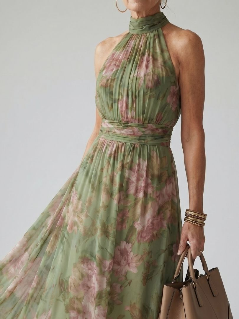 Lavinia | Rochie Midi Halter