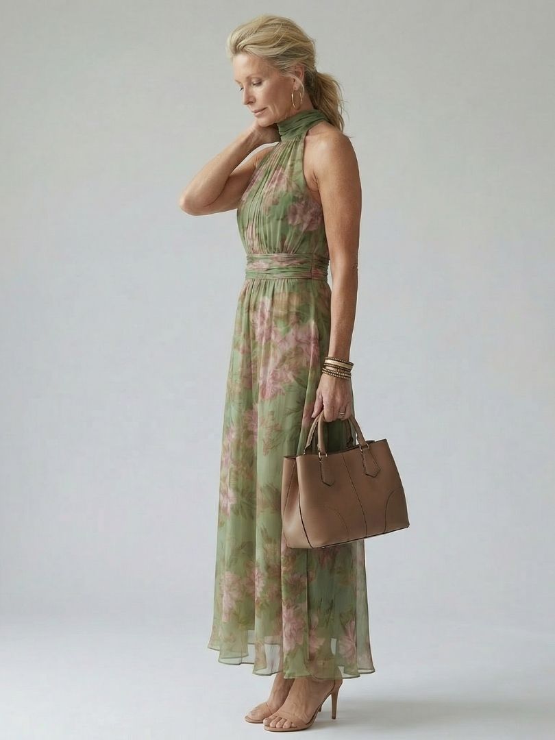 Lavinia | Rochie Midi Halter