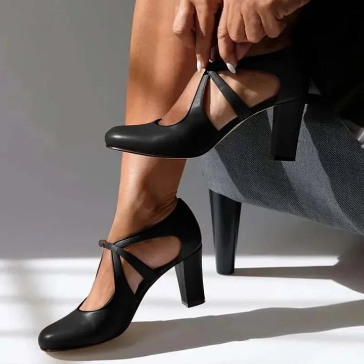 Irina | Pantofi Eleganți Piele Naturală
