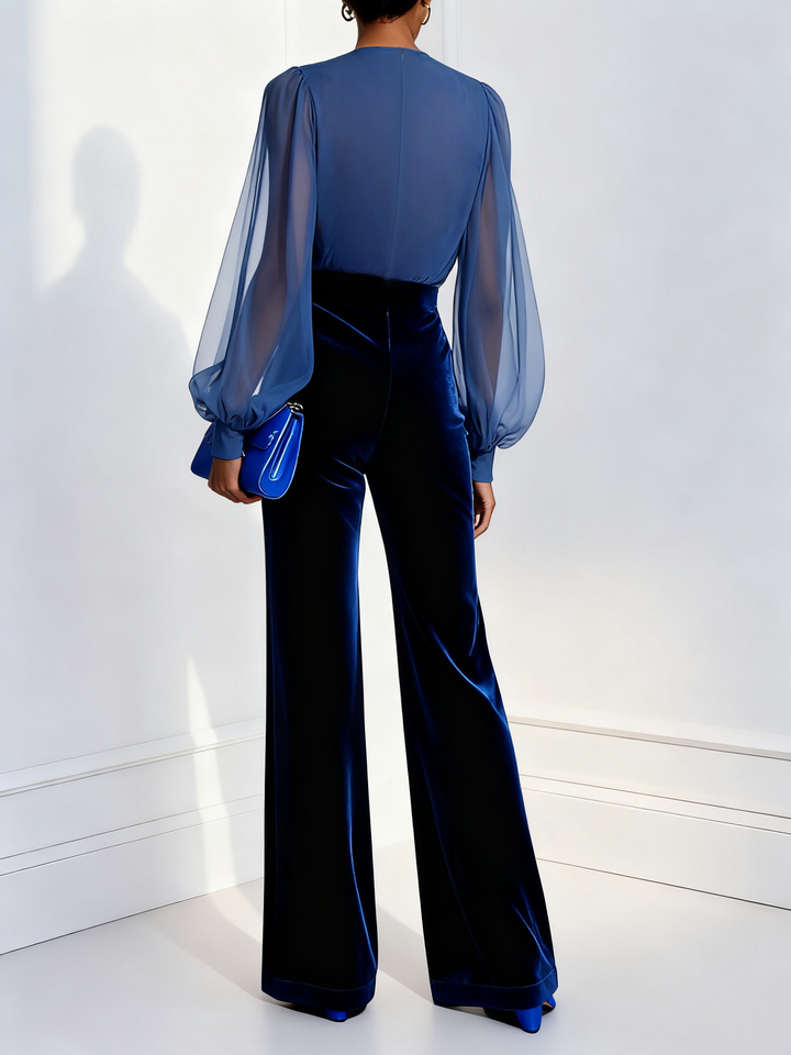 Lavinia | Jumpsuit Elegant cu Plisări