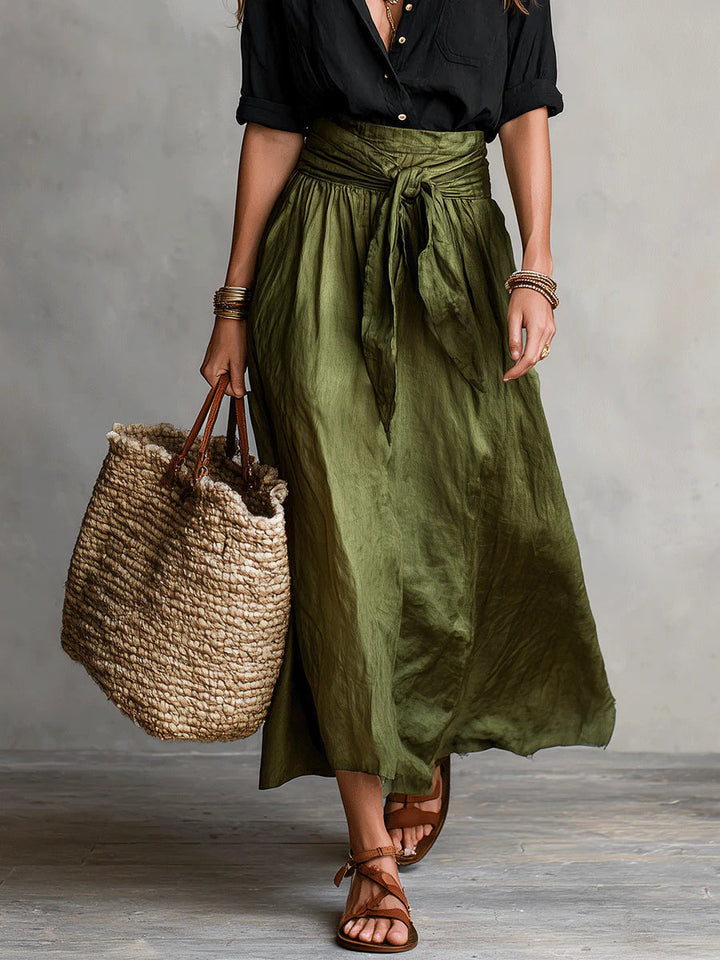 Corina | Compleu Elegant Negru Verde