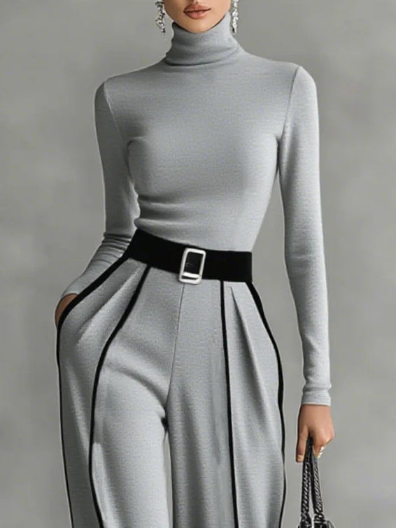 Antonia | Compleu Elegant Alb Atemporal