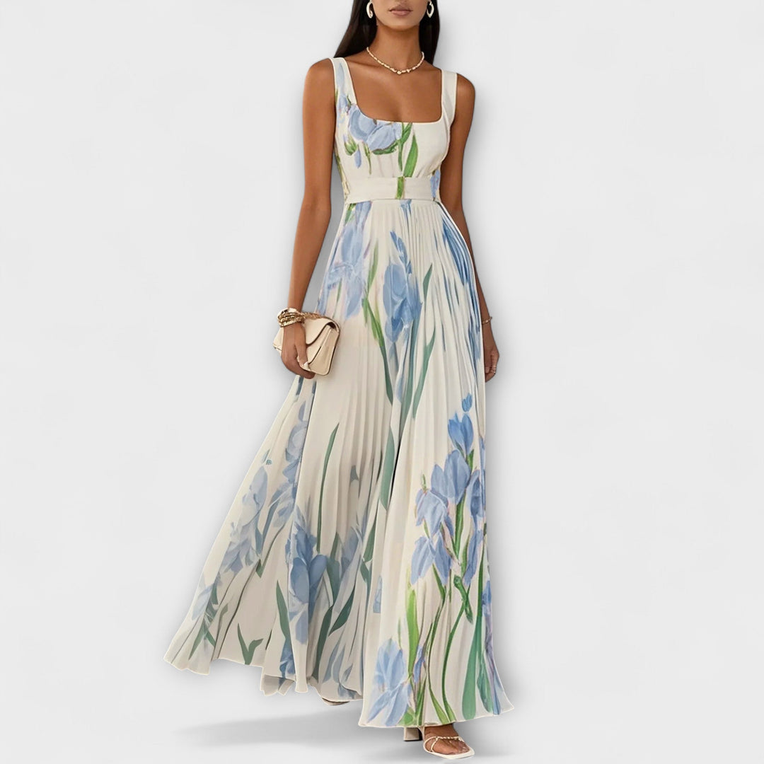 SOFIA – Rochie Maxi Elegantă cu Flori