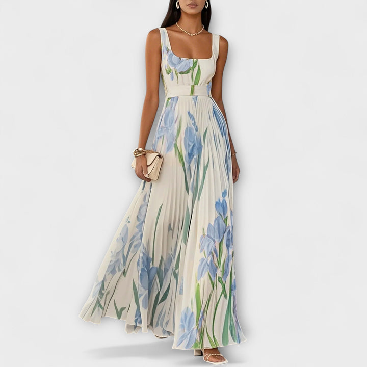 SOFIA – Rochie Maxi Elegantă cu Flori