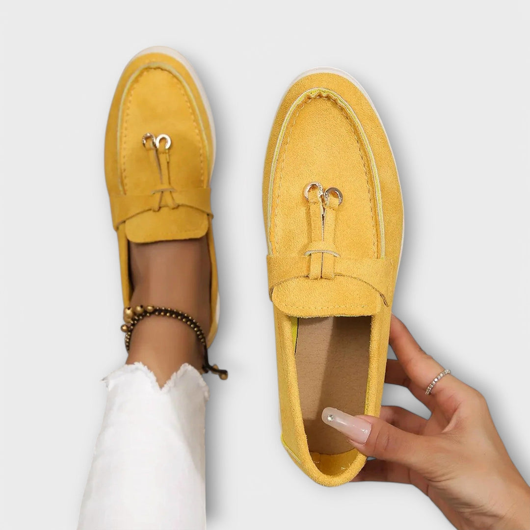 Antonia | Loaferi Bej Gamila