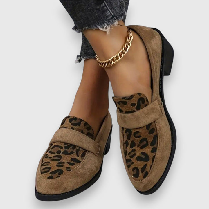 Florentina | Papuci Confortabili Leopard
