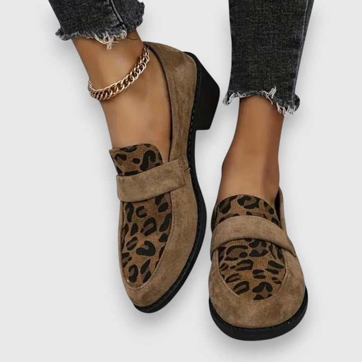 Florentina | Papuci Confortabili Leopard