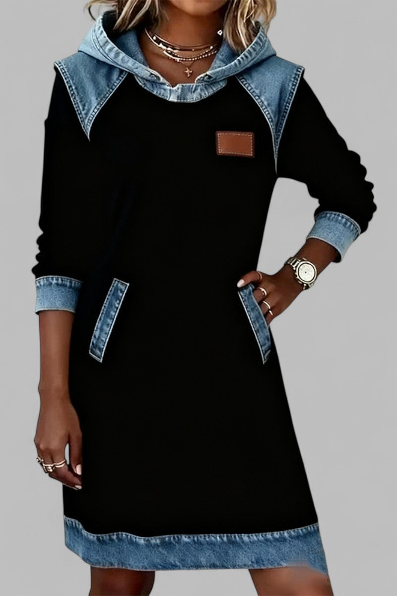Adelina - Rochie din denim pentru ziua